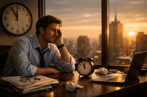 Stressed Business Man